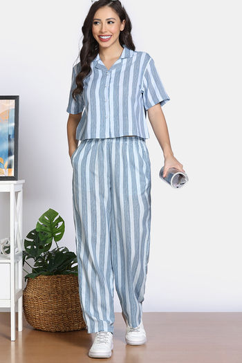 Buy Zivame 2 Mile Fashion Pyjama Set - Plein Air